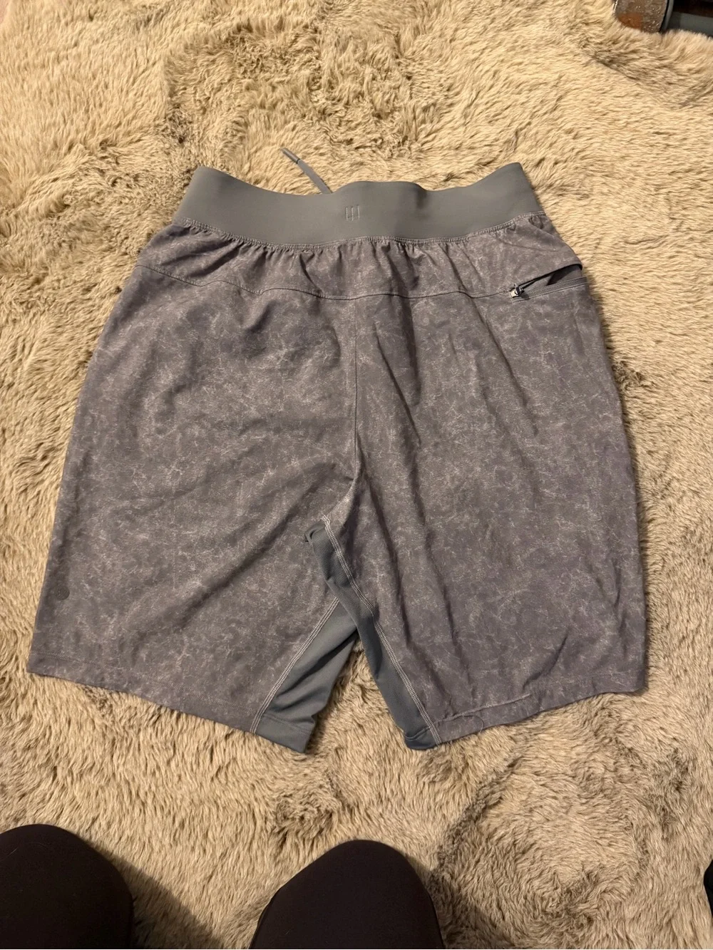 lululemon athletica Men's Athletic Shorts in Heathered Gray